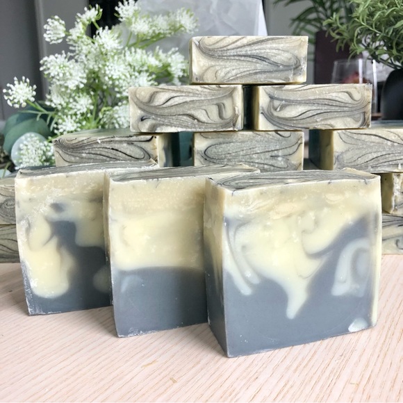 Eucalyptus Pine | All Natural Handcrafted Body Soap - Set of 2 - Picture 2 of 7